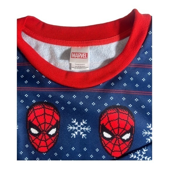 Marvel Avengers "Ugly" Sweater‎  Size L Large Holiday - Picture 2 of 5